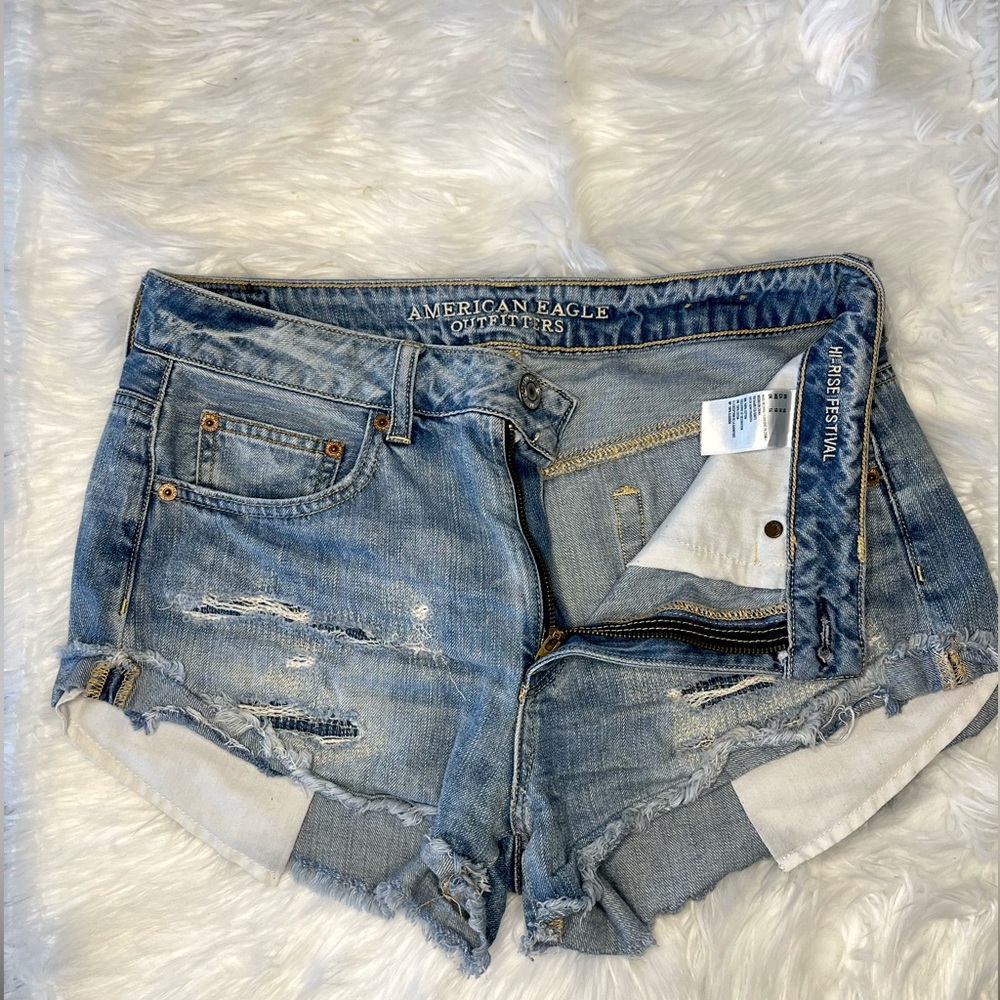 American Eagle Hi Rise festival shorts (size 10)